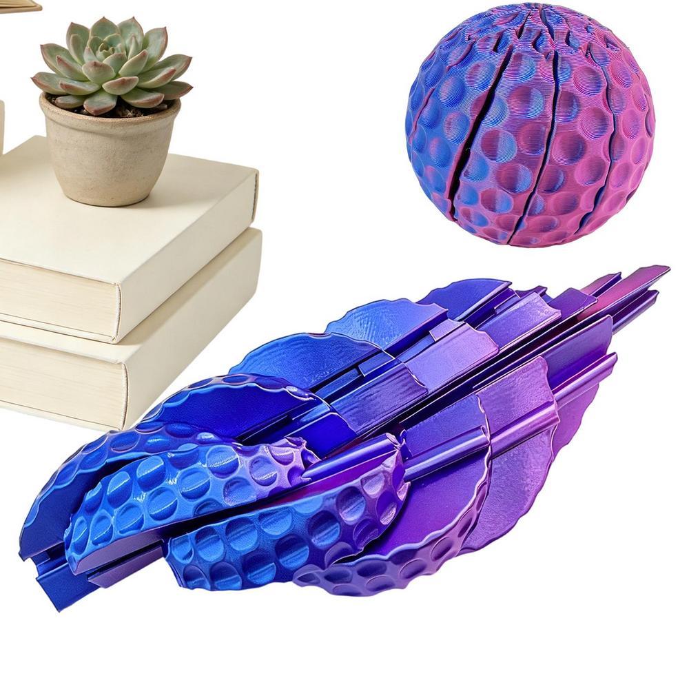 Fidget Ball Portable Twistable Ball Rotating Fidget Toy For Teens Adults Home Office School Work Study Travel Relaxation Play