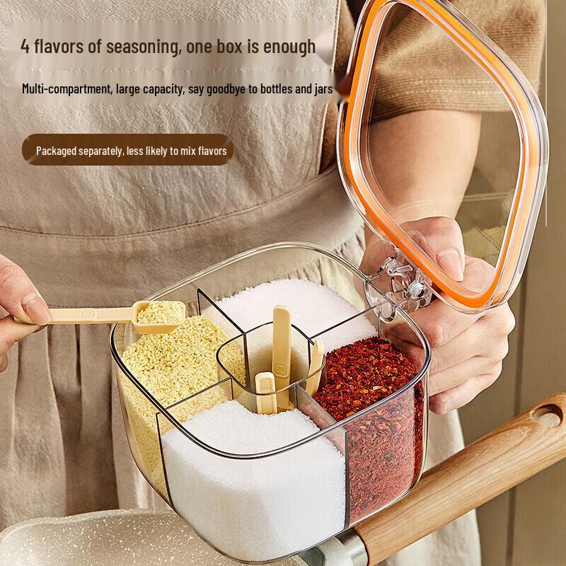 MUYA Multi-Grid Kitchen Seasoning Box Set