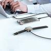 Kabel 3w1 USB-C/Lightning/Watch AWEI 1m 100W Schwarz