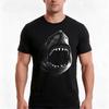 Great Shark Tshirt Summer Casual Cotton Tee Oversized Streetwear Tops Vintage Graphic Print Loose Fit Short Sleeve