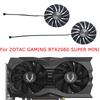 DIY GA92S2U GPU Graphics Card Fan for ZOTAC RTX SUPER MINI Twin Edge OC VGA Cooler 2070, 2060, 2060S, 2070S, RTX3060, 3050, 3060Ti,