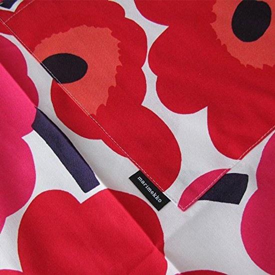 Marimekko Apron Pieni Unikko Whitered