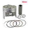 Motorcycle Engine Part Size 49 49.25 49.5mm Piston & Rings Kit For SUZUKI GSX250R GJ72A GJ73A GJ74A GSF250 BANDIT 250 ACROSS 913