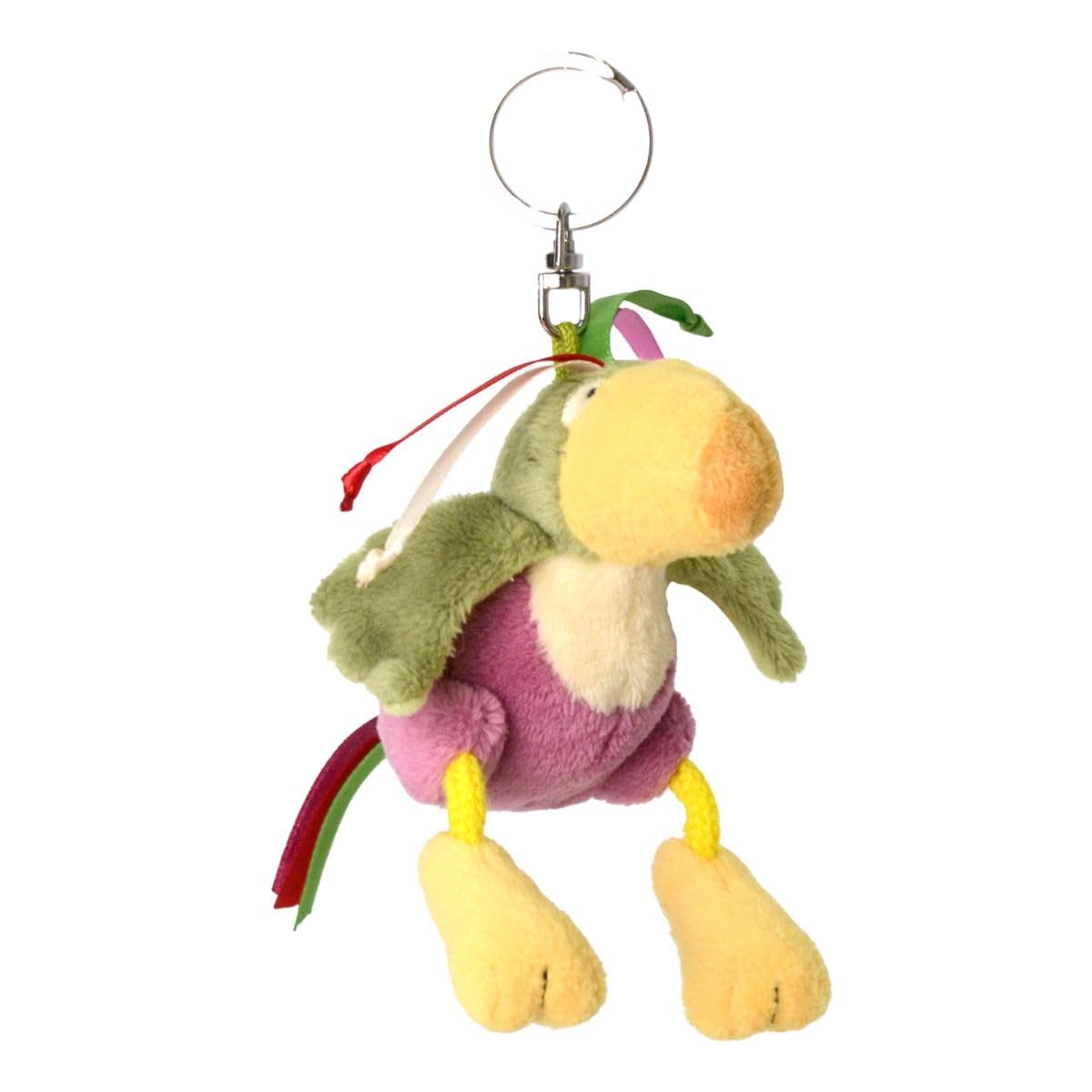 

Niki Toucan Bird 2025 Keychain, Tucan, Green, 3.9 inches (10 cm), Kids, W3.1 x W8 x D7 x H10cm зелёный