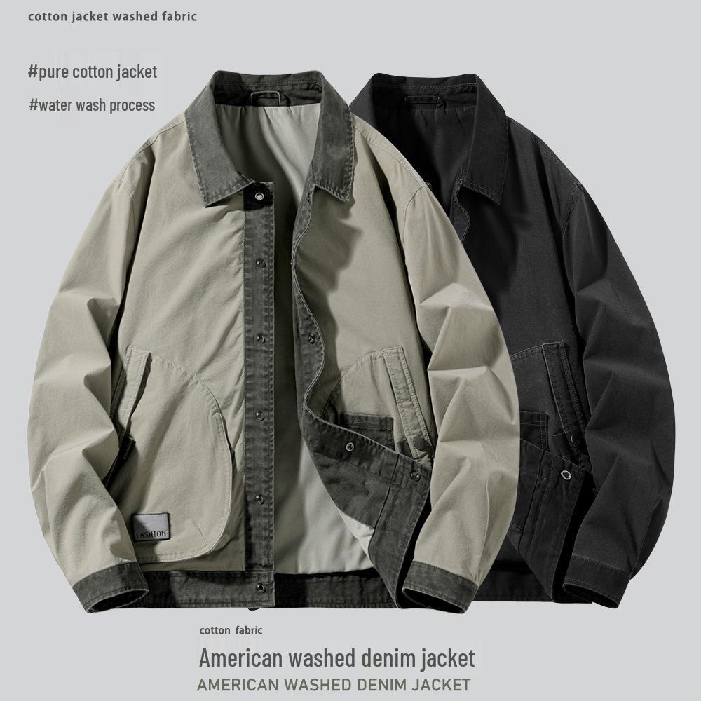 2026 Men's Trendy Japanese Jacket: Versatile Spring/Autumn Fashion Coat