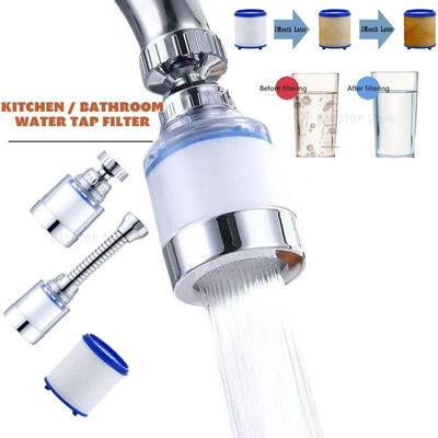 360° Rotation Kitchen Faucet Water Filter Remove Chlorine Heavy Metals Filtered Kitchen Gadgets Spray Water Saving Tap Nozzle