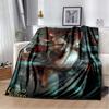 Legend of The Cryptids 3D Print Flannel Blanket Ultra Soft Warm Cozy Throw for Bedroom Sofa Camping Travel Home Decoration Daily
