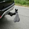Hanging Truck Balls Nuts, Funny Trailer Hitch Decoration with Chain, Prank Automotive Vehicle Exterior Accessory, Gag Gifts for Boyfriend Husband