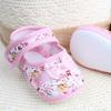 Baby Girls First Walkers Shoes Soft Crib shoes Floral Bow knot Cotton Shoes