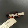 Sweet Rhinestones Duckbill Clip Acetate Hair Clip Cute Metal Flower Clip  Hair Accessories