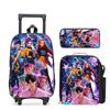 Kpop Witch Hunters Casual Backpack Digital Printing Men'S And Women'S Commuter Backpack Rod Backpack Student Bag