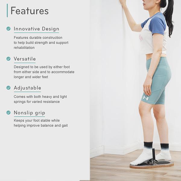 Pilates Arch Trainer Plantarfaszie & Untere Extremitäten Kraftkorrektur Knöcheltrainingsbrett Fußkrafttrainer