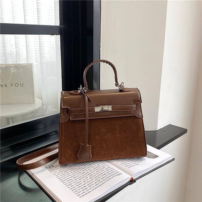 New High-end Retro Hot-selling 25CM Kaibaoli Portable Shoulder Oblique Cross Trendy Women's Bag