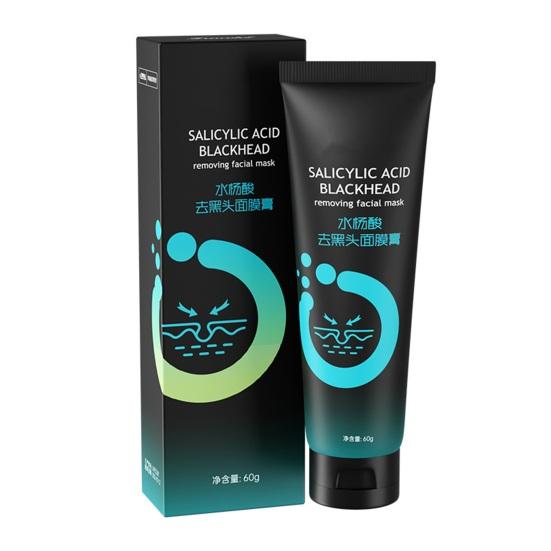 Blackhead Remove Mud Masque Shrink Pore Oil-Control Gentle Exfoliating Face Deep Cleansing Cream Skin Care Product