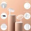 Beautifive LED Make-up mit 10x Tasche USB Batterie Seitenlicht 4 Helligkeiten 3 CRI Farbe Runde Form Spiegel, Tischplatte, Faltbar, Licht,