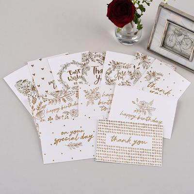 Picking Up The Wind Greeting Card Korean Creative Birthday Card Blessing Greeting Card Gratitude Teachers' Day Gift Card(12 Piece Set) YNH-WISH-2018