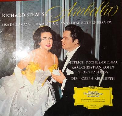 LP Record RICHARD STRAUSS LISA DELLA CASA Arabella Opernquerschnitt Highli 136419SLPEM DEUTSCHE GRAMMO 1964 Germany Classical Used