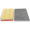 Engine & Cabin Air Filter Fit for Ford Edge Fusion Lincoln Continental MKX MKZ Nautilus, Replace DS7Z9601A DS7Z9601D DG9Z19N619A