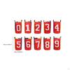 10 Pieces Potato Sack Race Bags for Kids Adults Balance Training Jumping Field Day Games
