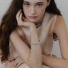 Chic Leather Ribbon Chain Bracelet (L243MBC010)