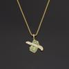 Euro-American Rap Style Hip Hop Dollar Wings Zircon Pendant Necklace for Men & Women