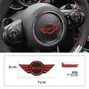 BMW MINI Cooper Interior Steering Wheel Logo Customization Sticker