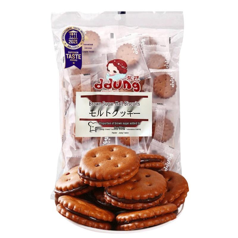 Dong Ji Brown Sugar Malt Sandwich Cookies