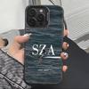 Fashion Singer For S-SZA Phone Case For iPhone 17,16,15,14,13,12,11 Plus,Pro Max,XS,Colorful Silver Black Cover