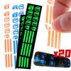 Car Luminous Door Window Lift Button Stickers Cars Interior Sticker Auto Accessories Car Windows Control Panel Decals 1-20pcs