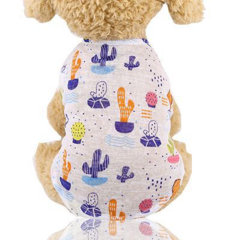 Pet Cat Dog Vest Lightweight Sleeveless Shirt Small Medium Breeds French Bulldog Teddy Chihuahua