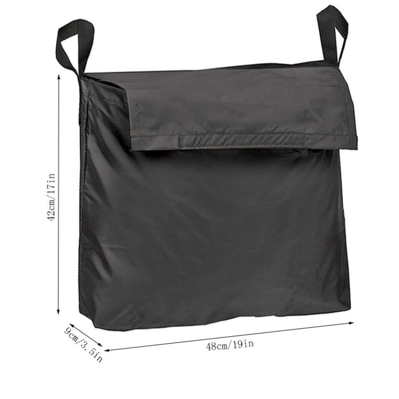Rollstuhltasche Rollstuhl Armlehntasche Rucksack Behinderten-Rollstuhl Multifunktionale Hintere Hängetasche Aufbewahrung Aufbewahrungstasche Handtasche
