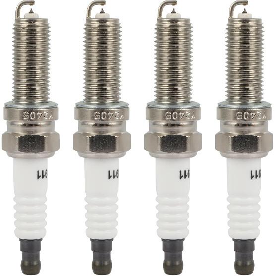 ECCPP Spark Plug Platinum Iridium Fit for Kia for Soul 2010-2011,for Mercedes-Benz for C25 2012-2014 Replacement for 93911 (4 Spark Plugs)