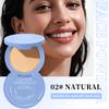 Ocheal Polvo Fijador Mate para Rostro Control de Grasa Ligero Base Radiante Polvo Compacto Maquillaje Facial Cobertura Total Cosmético