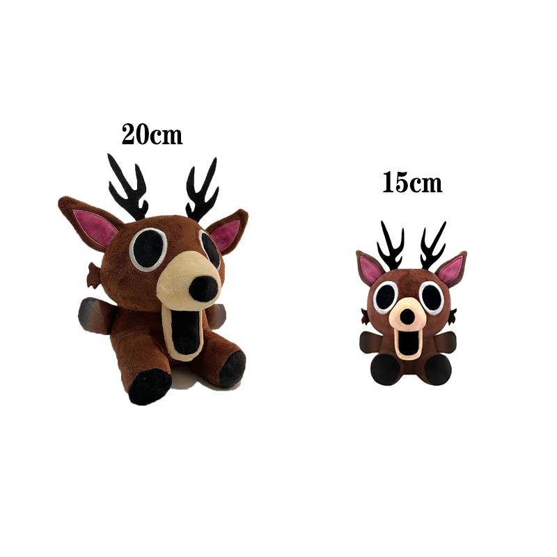 Non-Toxic 99 Nights In The Forest Deer Plush Toys Movie Stuffed Animals Deer Toy Fans Birthday Gifts Toys For Kids Halloween Gifts