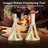New External Chamfer Deburring Three Blade Triangular/hexagonal Handle Gold Black  Silvery Electric Drill Tool Accessories