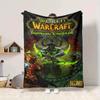 1Pc World Warcraft Crusade Classic Blanket Soft And Comfortable Casual Warm Camping Travel Christmas Halloween Xmas Gift M924618