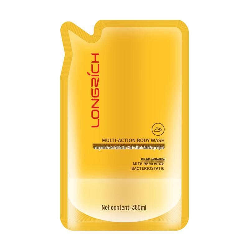Longrich Snake Bile Sulfur Multi-Effect Shower Gel Refill