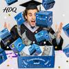 Durable Cardboard Gift Box 2026 Graduation Explosion Box DIY Pop Up Money Holder Pop-up Folding Bounce Cash Card for Grad Party Supplies Confetti