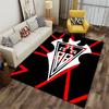 "Abstract Bat Symbol Carpet" Suitable As a Non-slip Mat for the Living Room or Bedroom Sofa