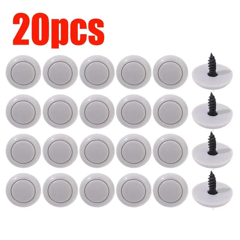 New Car Ceiling Buckles Fixing Clips Car Interior Roof Cloth Screw Caps Rivet Fixer Cap Retainer Fastener Buckle Car Accessories
