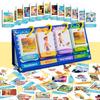129 Visual Word Education Desktop Cards Early Education Enlightenment Picture and Text Cognitive Cards Parent-child Interaction Cards