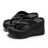 Women Slippers Soft EVA Summer Platform Shoes Girls Beach Flip Flops Thick Sole Female High Heel Street Sandals