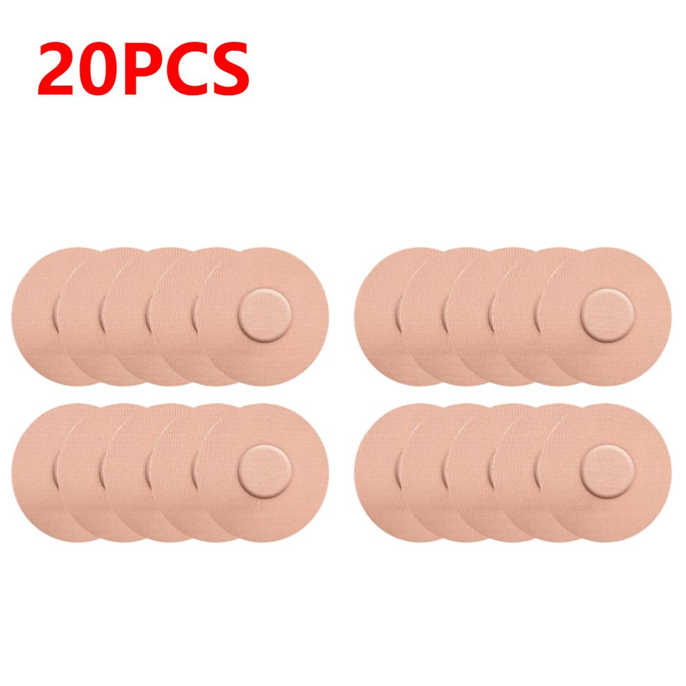 10/20/30/40PCS Waterproof Adhesive Patches Freestyle Sports Sensor Covers Overpatch Tape Set Anti Slip Breathable for Outdoor