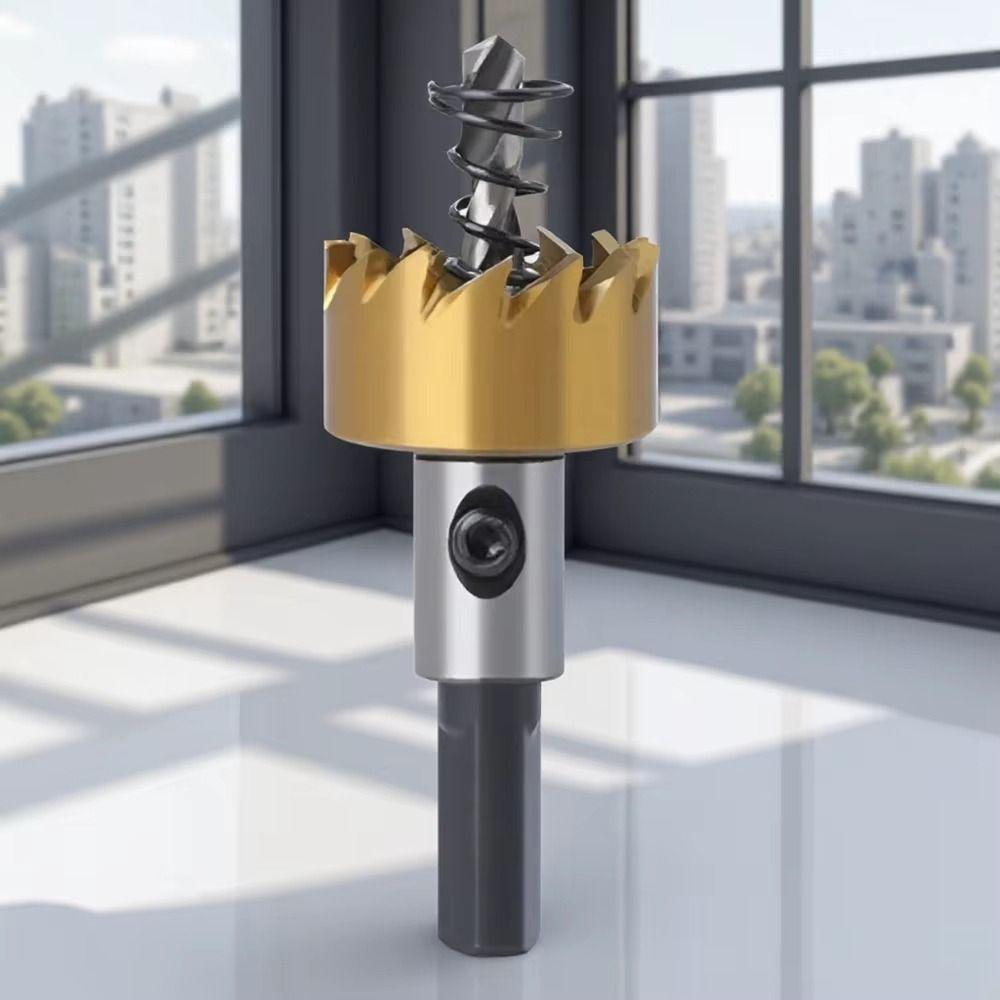 High Speed Steel Core Drill Bit Set Wear-resistant Hole Opener Cutter  Stainless Steel