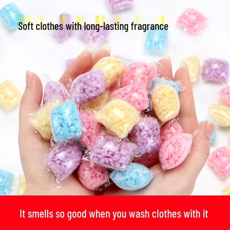 Long-Lasting Scent Beads: Antibacterial, Anti-Mite, Deodorizing Fabric Softener with Color Protection