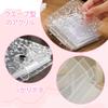 ZTFTA8 Clear Acrylic Sticker Book with Ripples of Ice and Water 30 Inner Single Grid for Small Card Compact Trading Card Sticker Popular with Students