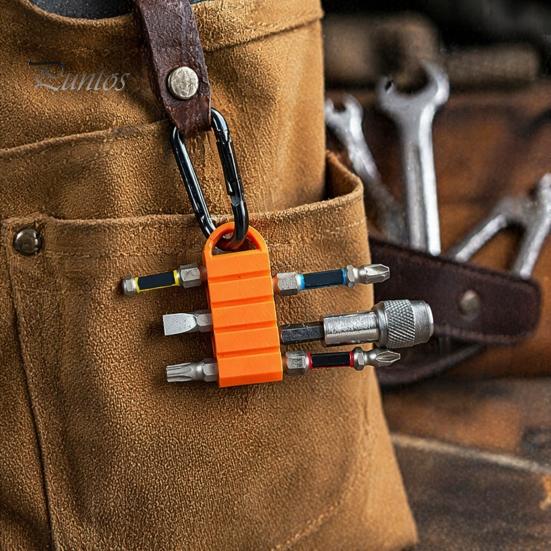 Lightweight Drill Bit Holder 3D Printed Holder, Screwdriver Bits Organizer with PETG Multi-Slots, Heavy Duty Power Tool Accessories Storage Rack