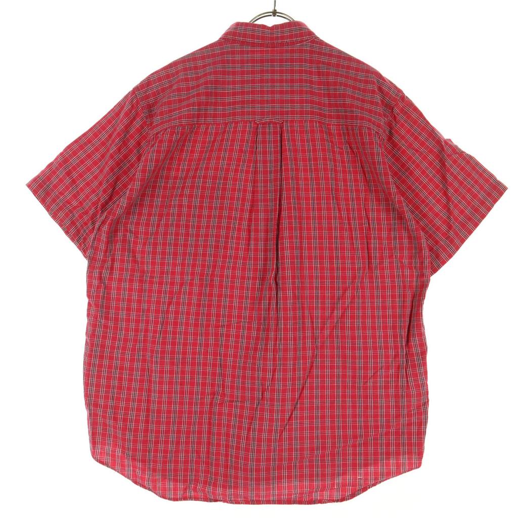 ROUNDTREE & YORKE 90s 00s Old Check Pattern Short Sleeve Button Down Cotton Shirt Men's Used