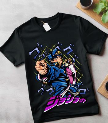 Jojo's Bizarre Adventure T-shirt Anime Manga Graphic Design Shirt Tee All Size