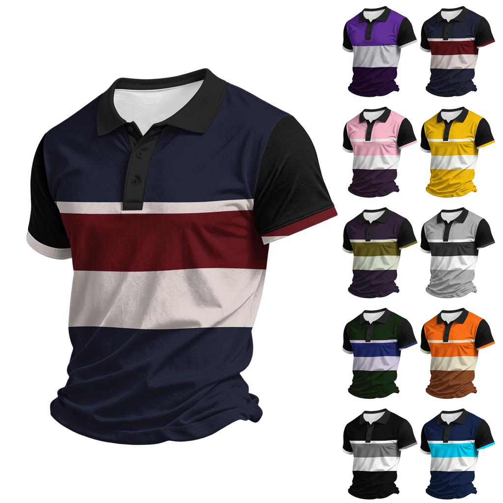 Men's Casual Short Sleeve Shirt for Everyday Wear